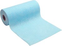 Chiffons de nettoyage à sec non tissés écologiques 20x40cm 40 pièces motif ondulé torchon de cuisine sanitaire et rouleau de torchon pour tables