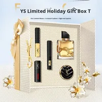 Coffret Cadeau Maquillage Motif Floral Love Beauty – Ensemble Cinq Pièces Rendu Couleur Exceptionnel pour Anniversaire, Saint-Valentin – Idéal pour Meilleure Amie, Petite Amie