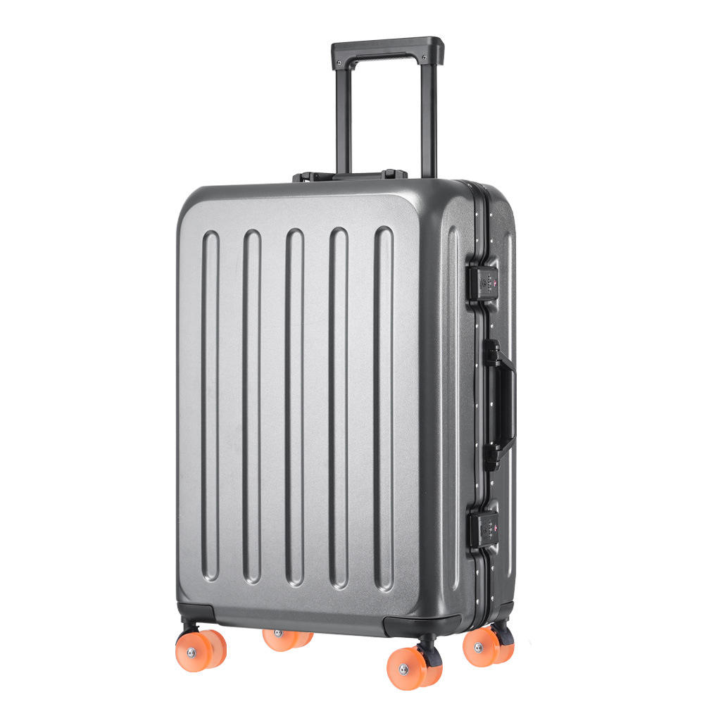 Gris argenté - jaune orangé [Roue plate]