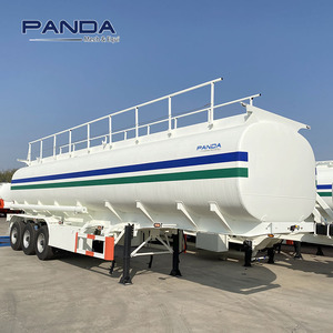 Liquide citerne huile essence carburant citerne Semi camion remorque 40000 45000 litres semi-remorque Q345 acier haute résistance 70 tonnes Max 0% - Product Image 3