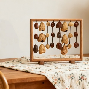 Natural Fruit Shell <b>Wind</b> <b>Chime</b> Seed Pod Sound <b>Chime</b> Sound Therapy Healing Home Decoration Desktop ornament - Product Image 2