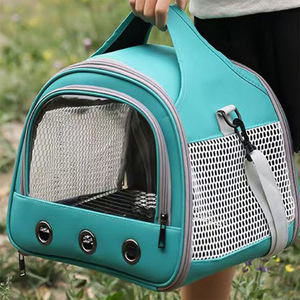 Xách tay Trọng lượng nhẹ <span class=keywords><strong>Polyester</strong></span> Bird <span class=keywords><strong>carrier</strong></span> cho vật nuôi có thể gập lại Vẹt lồng ấm áp Tính năng phụ kiện ngoài trời cho chó nhỏ - Product Image 5