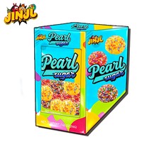 China Candy Manufacturer Wholesale Sugar Bead Gummies (Fruit-Flavored 50% Fruit Juice) EN71 Certified Customizable Flavors Box