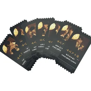 Factory Custom Creative Personalized Concert Event Paper Raffle Ticket entrance ticket Redemption Laser card Tickets Printing