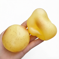 6cm Vormbaar Aardappel Squishy Speelgoed Langzaam Terugverende Decompressie Realistisch Voedsel Speelgoed Fruit Stress Verlichting Knijpbal Meisjes 14 Jaar & ouder