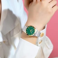 Montres pour femmes 9110, quartz, étanches, nouvelle arrivée, minimalistes, luxe, style antique, dessin animé, aiguilles lumineuses, élégantes, en acier inoxydable