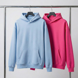 Dropshipping High Quality 440 Gsm Cotton Blank Plain Heavyweight Oversized Basic Custom <b>Zip</b> up Hoodies Unisex Logo Plus Size Men - Product Image 2