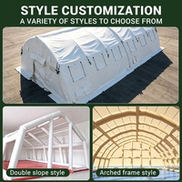 Carpa Inflable Comercial para Exteriores, de PVC Impermeable, con Estructura Arqueada, de Montaje Rápido, para las Cuatro Estaciones, OEM ODM