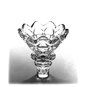 低最小起订量超大罐空水晶切割玻璃罐烛台促销价格 - Product Image 1