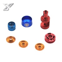 Aksesoris Gitar Aluminium Anodized Berkualitas Tinggi Hasil Mesin CNC Tuner Pengunci Gitar Berbagai Warna