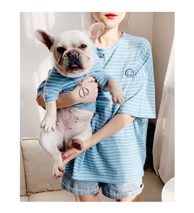 Ropa para mascotas, camiseta a juego para perro y madre, ropa para padres e hijos, moda para mascotas a juego - Product Image 6