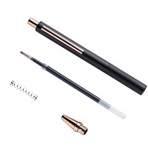 Gift Idea High Quality Custom Logo Promotional Click Metal Gel Ink <b>Pen</b> Wholesale Bulk Metal Gel <b>Pen</b> - Product Image 2