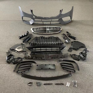 2016 2017 2018 <span class=keywords><strong>2019</strong></span> classe E w213 E260 E300 <span class=keywords><strong>E320</strong></span> E350 E63 kit carrosserie pour w213 kit carrosserie avec grille de pare-chocs avant et diffuseur - Product Image 1