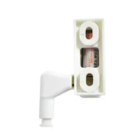 Lumière Led sous forme de charnière d'armoire, capteur rouge, éclairage de garde-robe, ampoule de porte d'armoire, lumière de cuisine