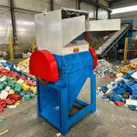 Mesin Penghancur Plastik Bahan Lunak Stabil Skala Kecil Komersial, Penghancur Sampah Plastik Keras Dengan 380V 50HZ