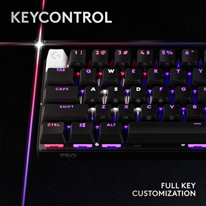Teclado Inalámbrico para Juegos <span class=keywords><strong>Logitech</strong></span> PRO X 60 LIGHTSPEED 60%, Interruptor Óptico Táctil Red Dot GX, LIGHTSYNC RGB, 1ms para Esports - Product Image 4