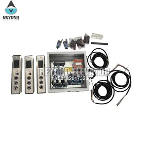Elevator controller system full kit 3 floors for dumbwaiter and cargo lift with call panels and connection wire limit switch
