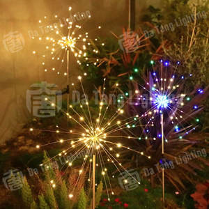 Luz LED de fuegos artificiales IP65 a prueba de agua para celebraciones nocturnas en interiores/exteriores e iluminación de pasillos en complejos turísticos. - Product Image 5