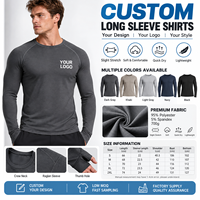 Sous-vêtement technique homme transfrontalier en polaire, doux pour la peau, respirant, anti-humidité, extensible, col rond, manches longues, pour le jogging en extérieur