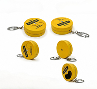 Cendrier rond en métal en gros, mini cendrier de poche portable, boîte de rangement pour cendres de cigarettes, cendrier de voyage sans fumée pour l'extérieur