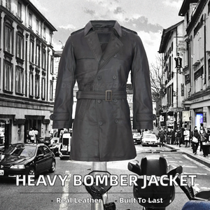 Nueva Chaqueta Bomber de Cuero Genuino Estilo Costa Oeste 2026, con Forro de Lana para Otoño e Invierno, Moda Urbana - Product Image 2