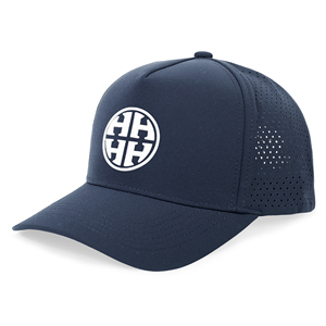 Casquette de golf sportive unisexe de haute qualité découpée au laser, perforée, 5 panneaux, avec patch en caoutchouc personnalisé, casquettes de baseball imperméables - Product Image 5