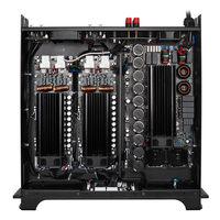 8 1500W Kelas D 4-Kanal SMPS Metal Aluminium Power Amplifier Profesional untuk Speaker Line Array Zsound