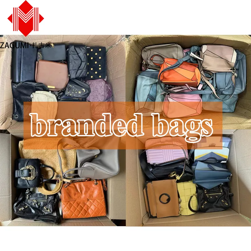 Venta al por mayor de lujo Japón Corea Italia Mochila Bolsas Usadas de marca Ladies Ukay Bags Pacas Filipinas Bolsas usadas de segunda mano