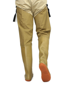 Pantalon de pêche en plastique de haute qualité demi-longueur, bottes de pataugeoire, équipement de pluie, OEM ODM, pour agriculture - Product Image 5
