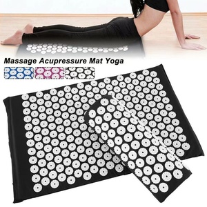 Elegante Set de Yoga y Acupresión para Uso Doméstico: Colchoneta y Almohada para Masaje, Alivio y Relajación - Product Image 4