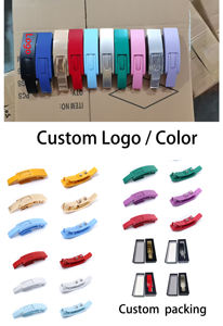 Cinturón de levantamiento de pesas de cuero con logo personalizado para hombre, soporte de espalda para fitness, sentadillas, levantamiento de pesas, powerlifting, anime, para envío directo - Product Image 4