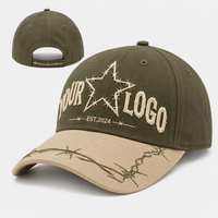 Gorra de Béisbol de Algodón con Logotipo Personalizado, Gorra Deportiva de 6 Paneles para Correr al Aire Libre, Senderismo y Clubes Universitarios, Gorra de Protección Solar