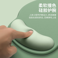 Support de poignet pour souris en silicone Gradual Mouse Pad avec logo, pour filles, vente en gros