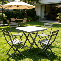 Table basse décontractée simple Table pliante vente en gros de meubles de salle à manger d'intérieur petite taverne Table à manger Portable