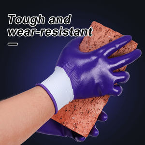 XINGYU, venta al por mayor, guantes de trabajo, resistentes al agua, Guantes Recubiertos de nitrilo para hombres y mujeres, guantes de trabajo de construcción Industrial - Product Image 2