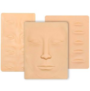 3D Silicone Lip <b>Practice</b> Skin 10pcs Hollow PMU Training <b>Pad</b> for Permanent Makeup Lip Microshading - Product Image 3