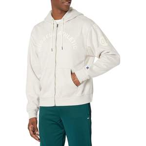 Sudadera con Capucha Deportiva Personalizada para Hombre, Antiarrugas, con Logotipo Gráfico, Bordado 3D, Estilo Urbano, con Cremallera, Lavada con Enzimas, Color Sólido - Product Image 1