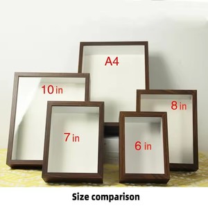 3D Wooden Picture <b>Frames</b> Depth 3cm 5cm Dried Flower Specimen Holder Handmade DIY Handwork Display Phote <b>Frame</b> Home Decoration - Product Image 3