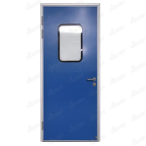 Cleanroom Door OEM Manufacture Airtight High Quality Sandwich Panel Door Laboratory/School/Electronics Cleanroom Door