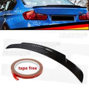 Aileron arrière en fibre de carbone véritable pour BMW F30 Série 3 335i 328i F80 M3 berline 2012-2018 - Product Image 1