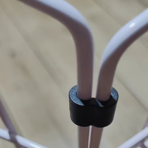 Connecteurs en plastique pour l'assemblage de rayonnages en fil métallique <span class=keywords><strong>DIY</strong></span>, clips de verrouillage réutilisables pour cages à animaux - Product Image 3