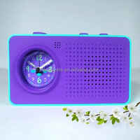 NOUVEAU DESIGN nouveauté enregistreur vocal grand bouton enfants parlant réveil pour enfants personnes âgées aveugles avec son enregistré