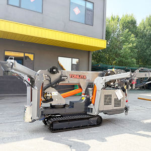 Mini <span class=keywords><strong>Gru</strong></span> Ragno Cingolata Tonlita da 3, 4, 5, 8 Tonnellate con Braccio Telescopico Idraulico Telecomandata e Portatile per l'Edilizia - Product Image 2