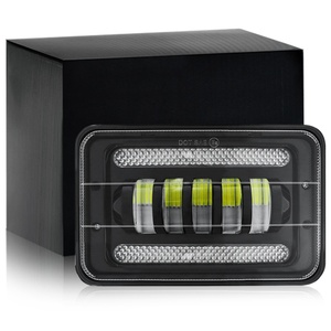 Faro LED Cuadrado de 5 Pulgadas y 50W, 12-36V, para Motocicleta y Automóvil, DRL 6000K, Luz de Trabajo Blanca, Luz Alta/Baja - Product Image 1