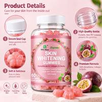 Complément alimentaire en gommes à la biotine pour la croissance des cheveux, des ongles forts et un teint éclatant, enrichi en glutathion et collagène