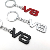 Porte-clés/Charme personnalisé créatif en alliage de zinc VK-YSK pour clés de voiture V8 - Vente en gros disponible