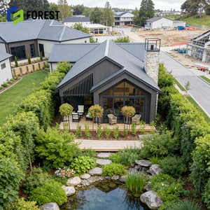 Casas Prefabricadas de Acero Ligero de Diseño Profesional, Villas de Lujo, Edificios con Estructura Metálica de Acero Ligero en Venta - Product Image 1