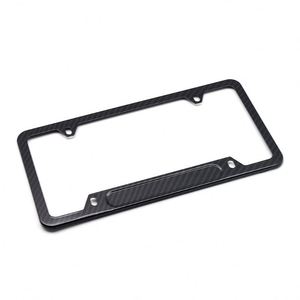 Accessoires de voiture en alliage d'aluminium, cadre de plaque d'immatriculation personnalisé avec logo 2026 pour voitures américaines - Product Image 1