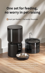 Nieuwe Serie Huisdiervoederset Slimme Huisdiervoederwaterset 4l <span class=keywords><strong>Feeder</strong></span> Met 1080P Camera Zelfreinigende Dispenser - Product Image 2