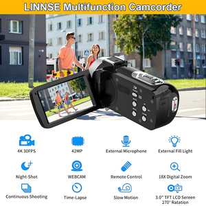 Appareils photo reflex numériques Chine Photographe professionnel Appareil photo vidéo 4K Appareil photo professionnel 10X - 20X - Product Image 3